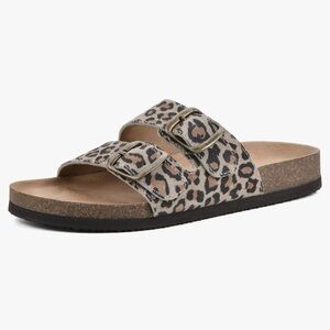 White Mountain Helga Women's Suede Leather Sandals – Brand New